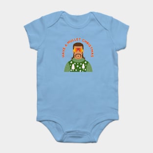 Mullet Christmas Baby Bodysuit